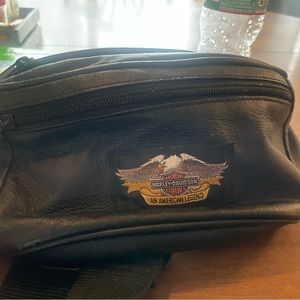 Harley Davidson Leather Fanny pack